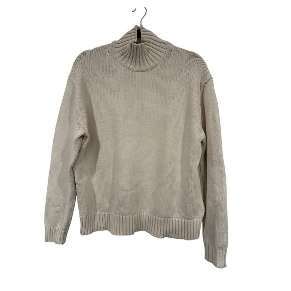 J. Crew Sweaters - J. Crew Mockneck Sweater in Cotton Blend, M